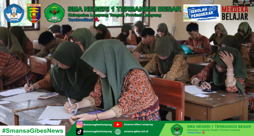 Hari Ketiga ASAS dan ATS di SMAN 1 Terbanggi Besar Berjalan Lancar