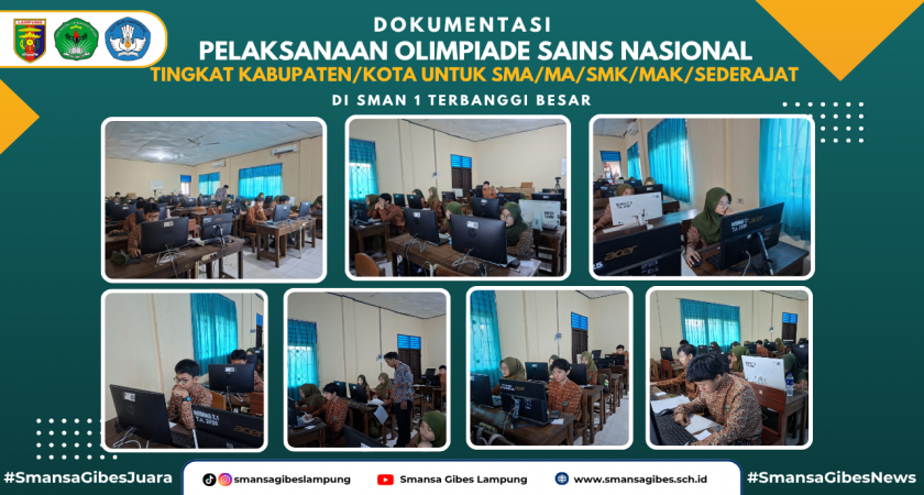 Hari Kedua OSN-K Tingkat SMA/MA/SMK/MAK/Sederajat Berjalan Lancar, Peserta SMAN 1 Terbanggi Besar Tunjukkan Semangat dan Kesiapan