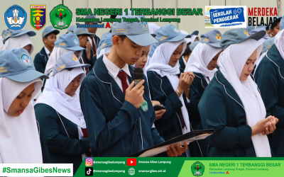 Upacara Bendera Rutin Hari Senin SMAN 1 Terbanggi Besar