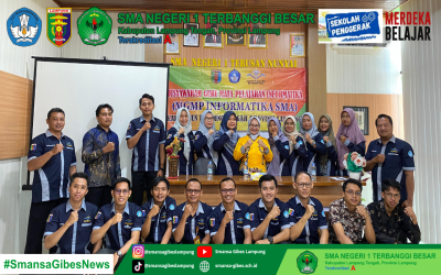 Kegiatan MGMP Informatika di SMAN 1 Terusan Nunyai