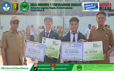 Penyerahan Juara Harapan 1 dan 2 Video Editing ITC-TI Competition di Kampus Darmajaya kepada Sekolah