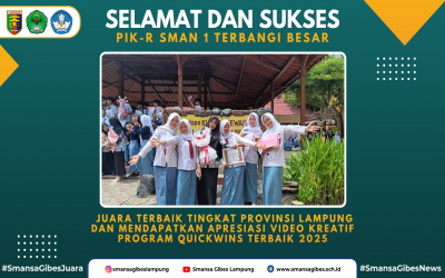PIK-R SKR SMAN 1 Terbanggi Besar Raih Apresiasi Video Kreatif Terbaik Gemma Award Genre Lampung 2025