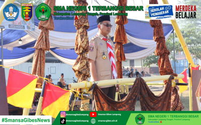 Pelaksanaan Galang Tamu Tegak Ambalan Bapuda-Nyias Pangkalan SMAN 1 Terbanggi Besar